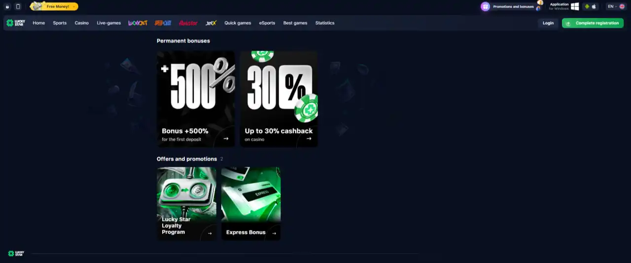 Payment methods accepted at Lucky Star for Fortune Tiger deposits