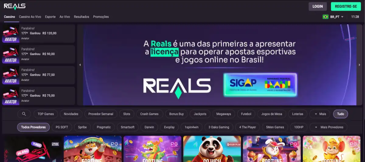 Bonus offer details related to Fortune Tiger on Realsbet site
