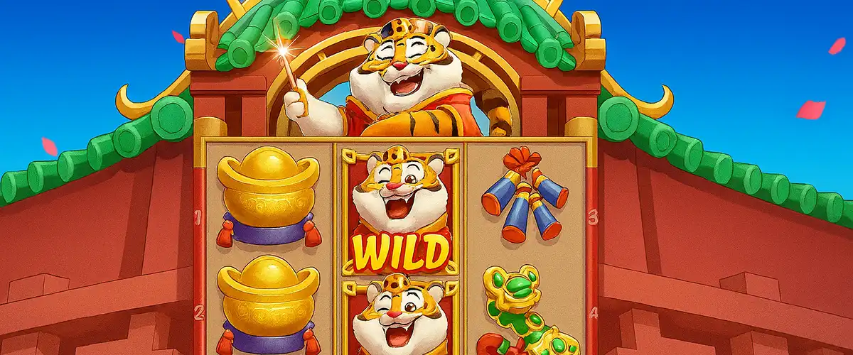 Fortune Tiger slot running on mobile device via Realsbet platform