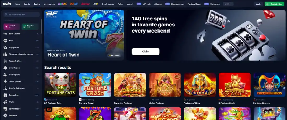 Top casinos to play 88 Fortune Cats slot online