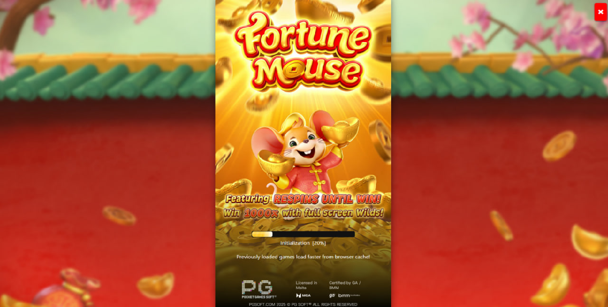 Fortune Mouse slot theme inspired by Chinese symbolism and gold design