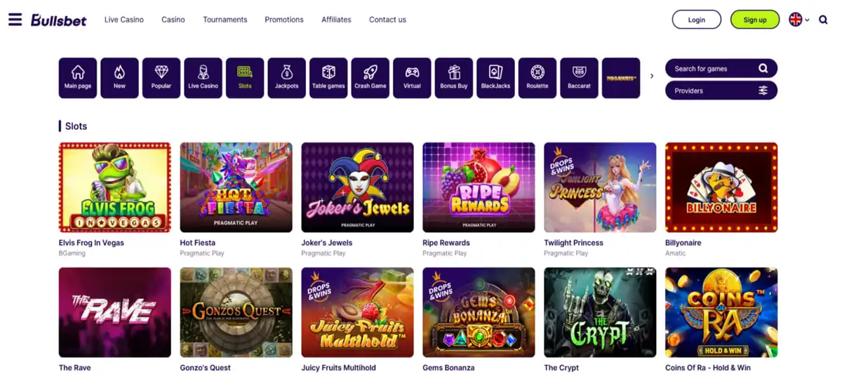 Fortune Tiger BullsBet slot game interface with real-money mode