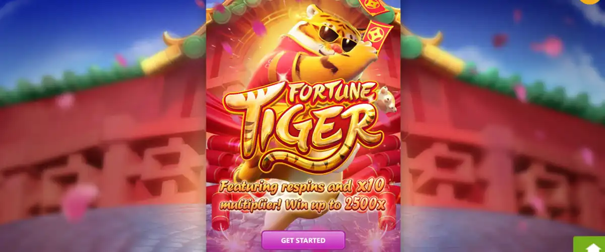 Registration form on a Fortune Tiger casino platform with login and deposit options