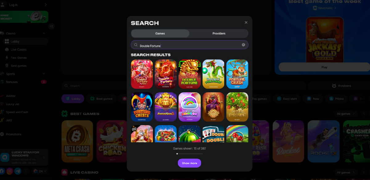 Double Fortune PG Soft slot by PG Soft provider 