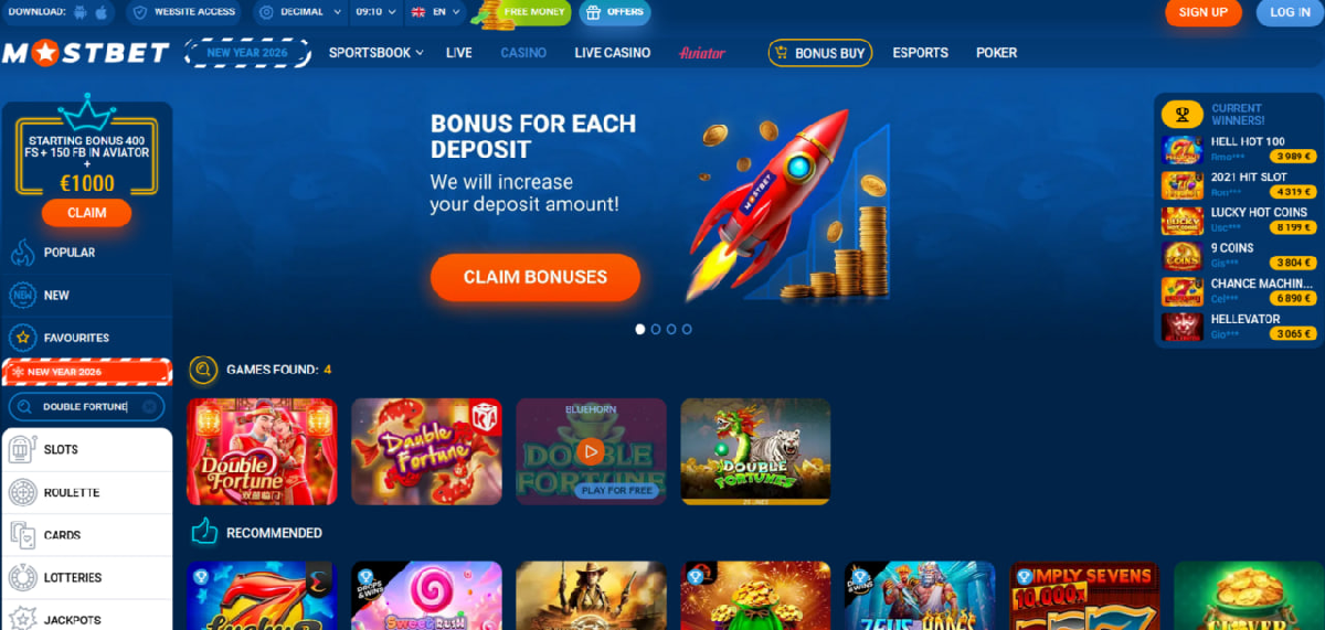 Where to play Fortune Double slot online 